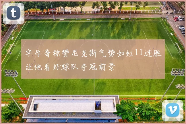 字母哥称赞尼克斯气势如虹11连胜让他看好球队夺冠前景